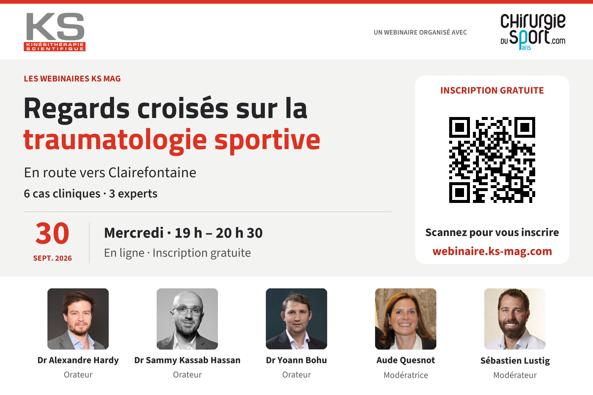 Regards croisés sur la traumatologie sportive - En route vers Clairefontaine