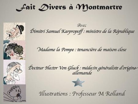 Les fractures du col à la belle époque