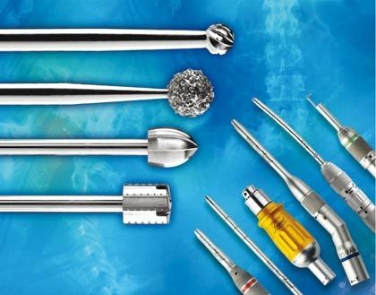 Les fraises à haute vitesse - Solution sécurisée pour la chirurgie rachidienne