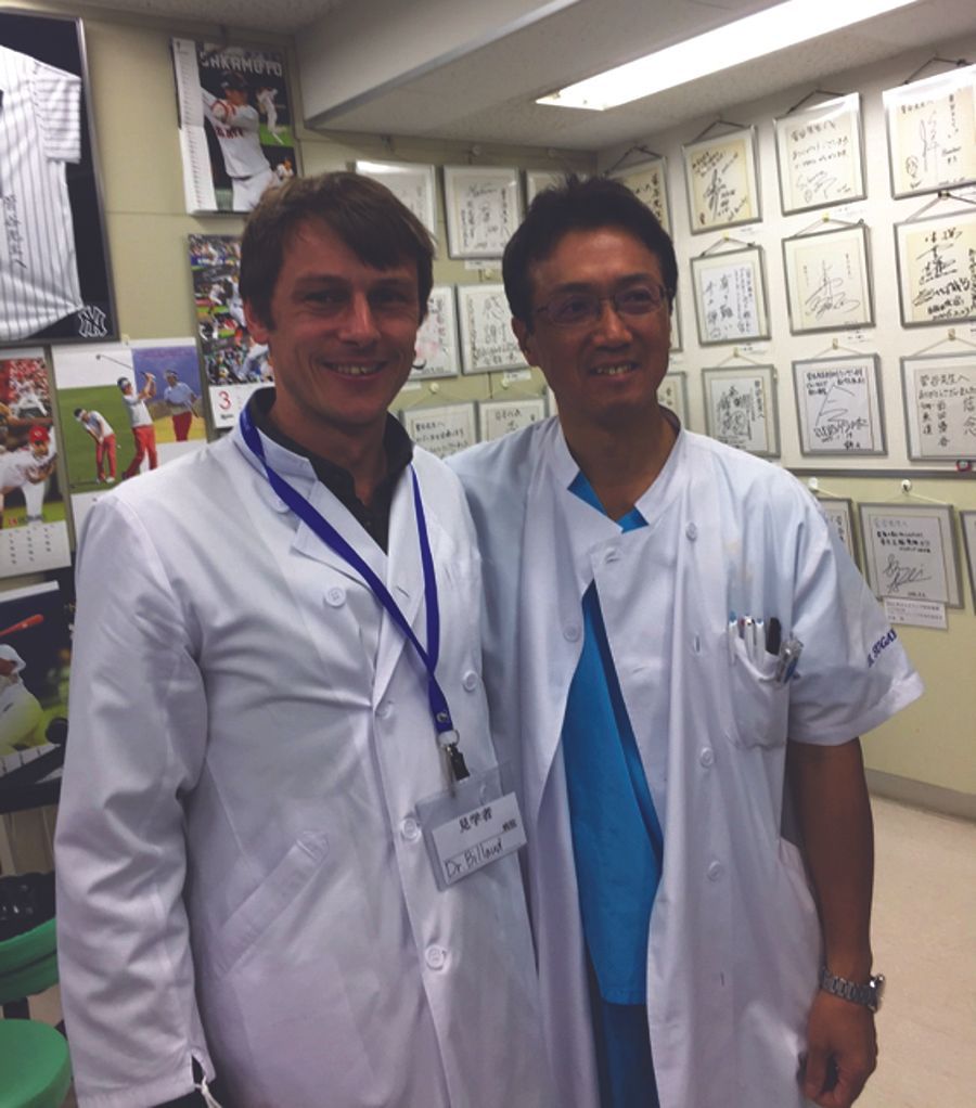 Bourse de voyage SFA - Maîtrise Orthopédique / Réinsertion du Bankart osseux chronique  sous arthroscopie selon Sugaya