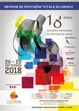 18èmes Journées Lyonnaises de Chirurgie du Genou - 2018