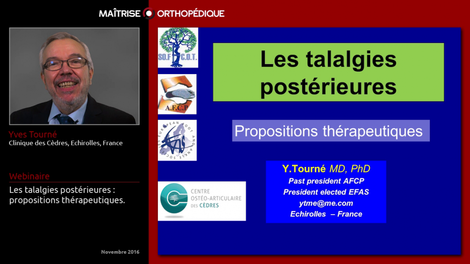 Les talalgies postérieures : propositions thérapeutiques