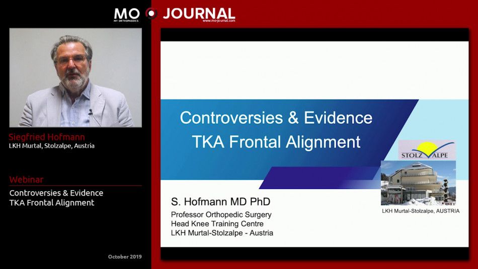 Controversies & evidence TKA frontal alignment