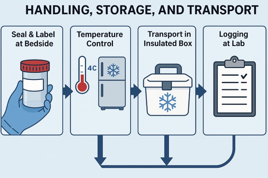 Le parcours de l'échantillon dans les infections sur implant orthopédique : du bloc opératoire au laboratoire de microbiologie
