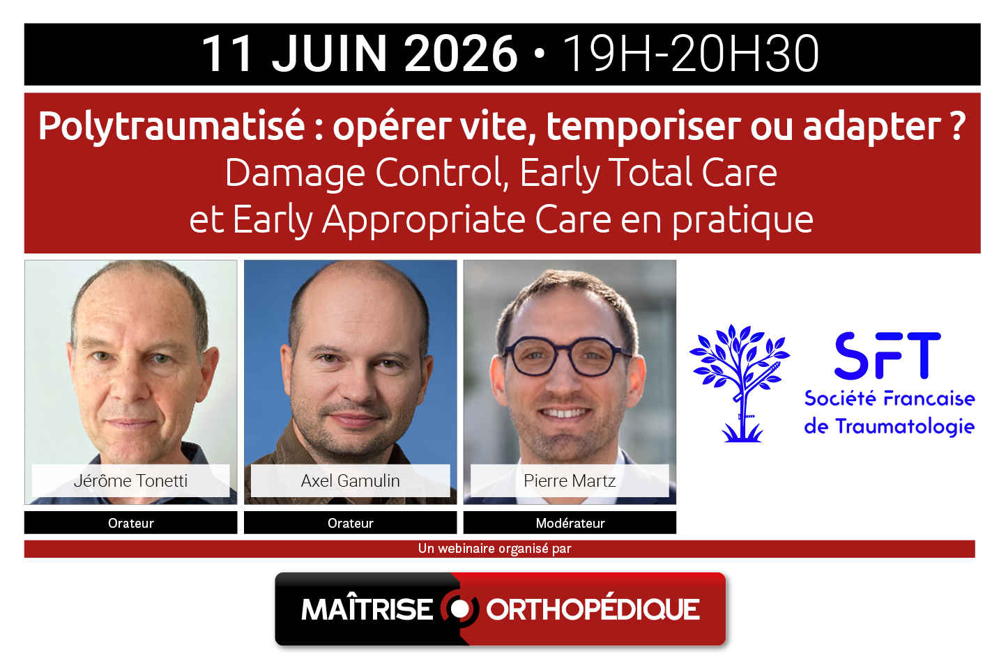 Polytraumatisé : opérer vite, temporiser ou adapter ?